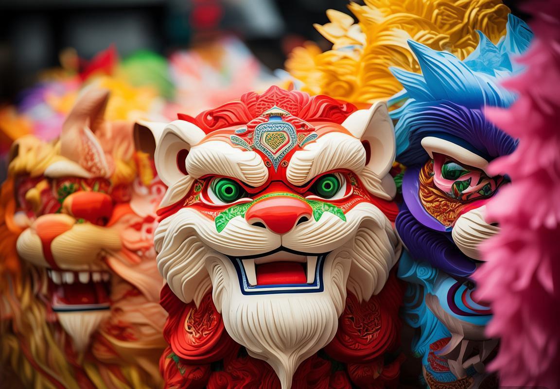 Festive Lion