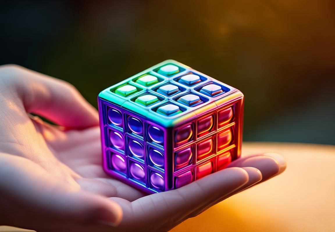 Fidget Cube 3D 1