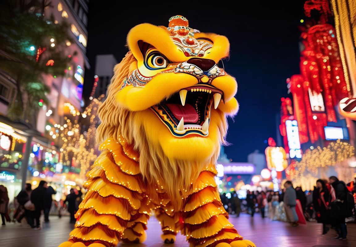 Festive Lion