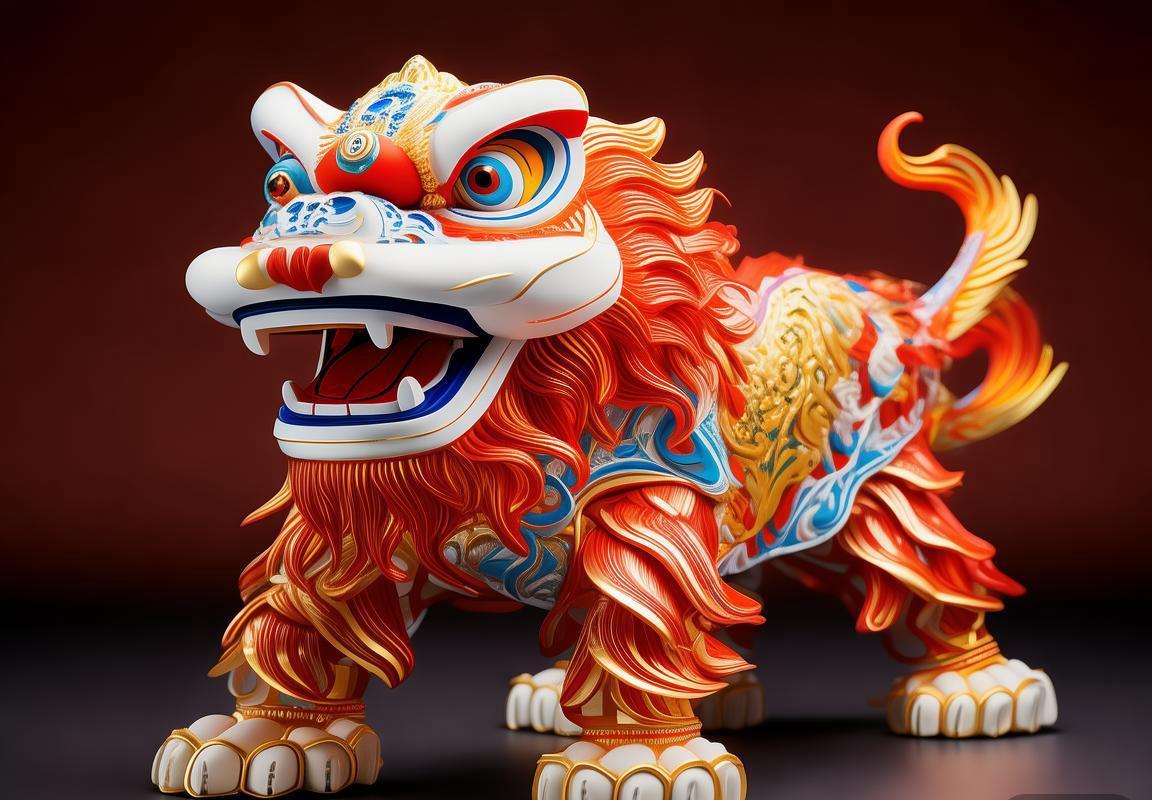 Festive Lion