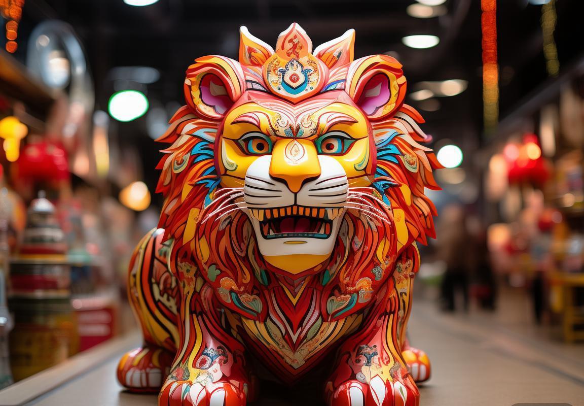 Festive Lion