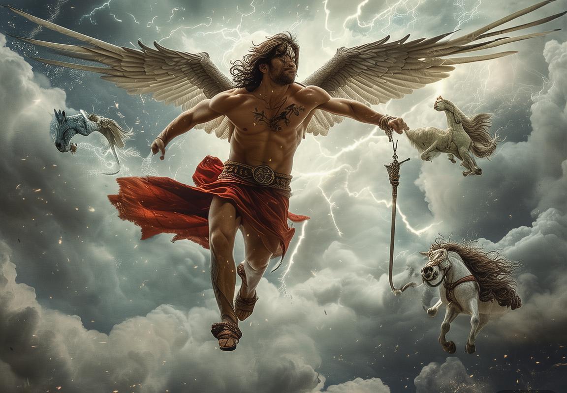 赫拉克勒斯和飞马