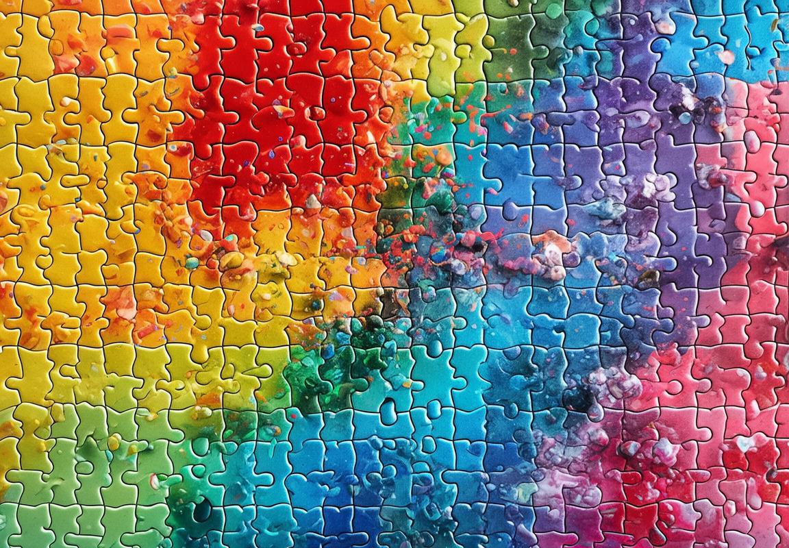 Home Paint Puzzle: Câu đố nghệ thuật treo tường tùy chỉnh cho nghệ thuật trang trí sáng tạo