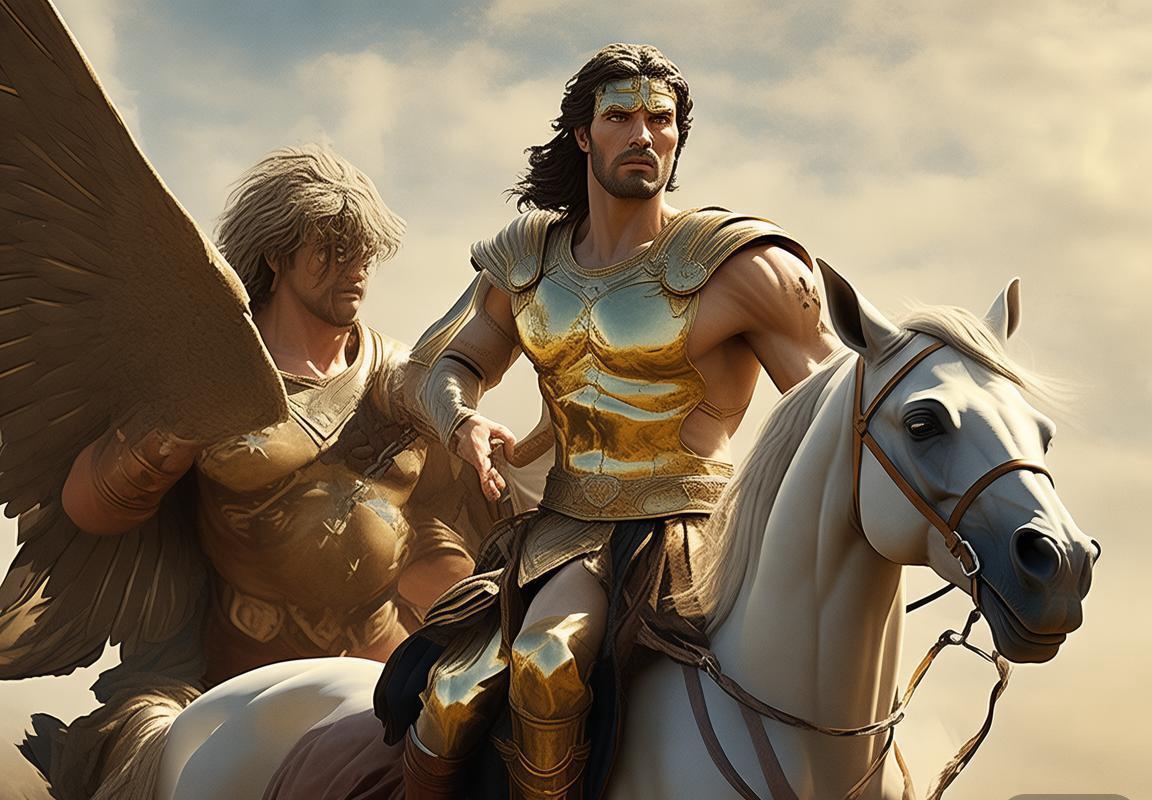 赫拉克勒斯和飞马