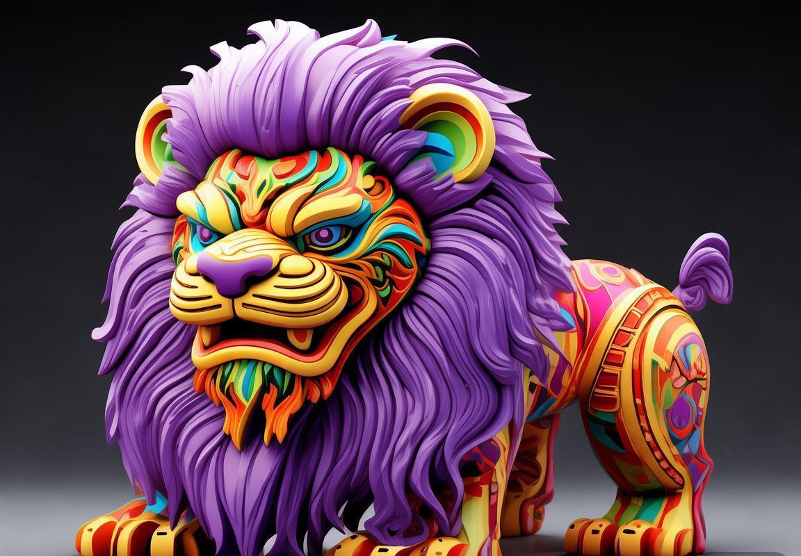 Festive Lion