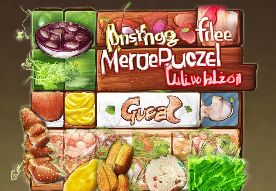 MergeFoodPuzzle