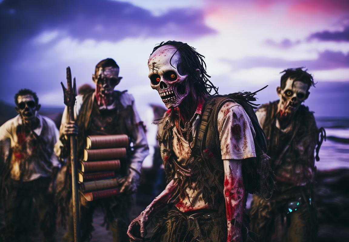 Orang Terdampar Zombie 1