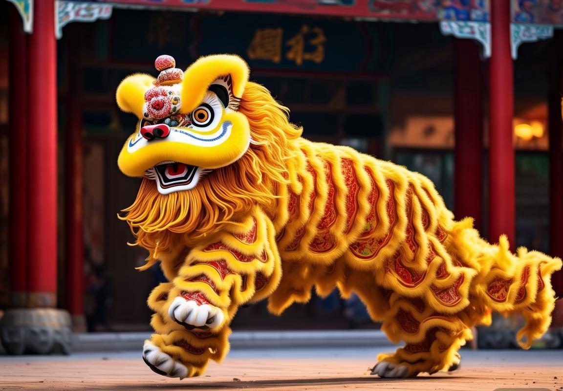 Festive Lion