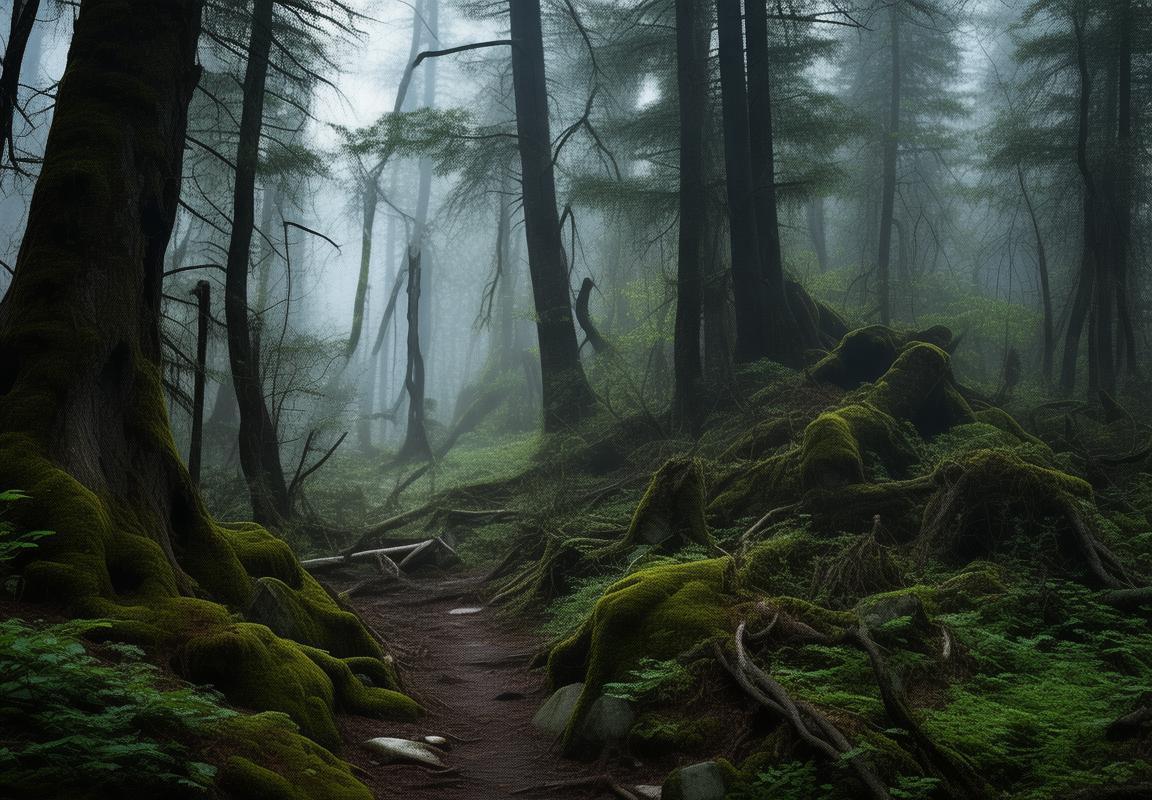 dense forests