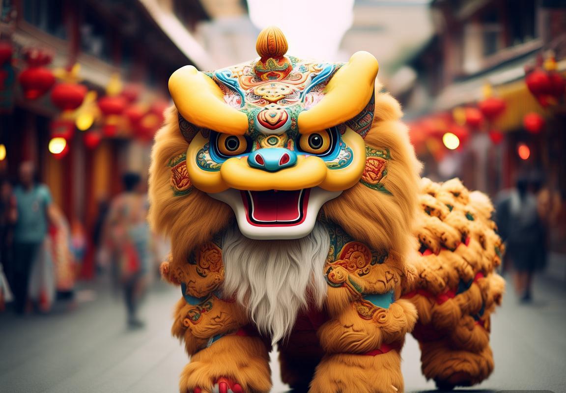 Festive Lion
